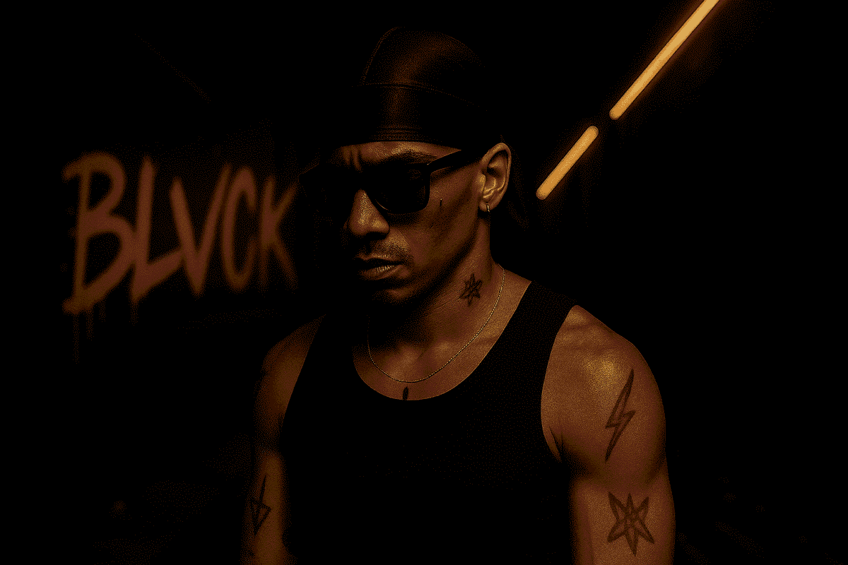 Black Silk Durag - Image 1