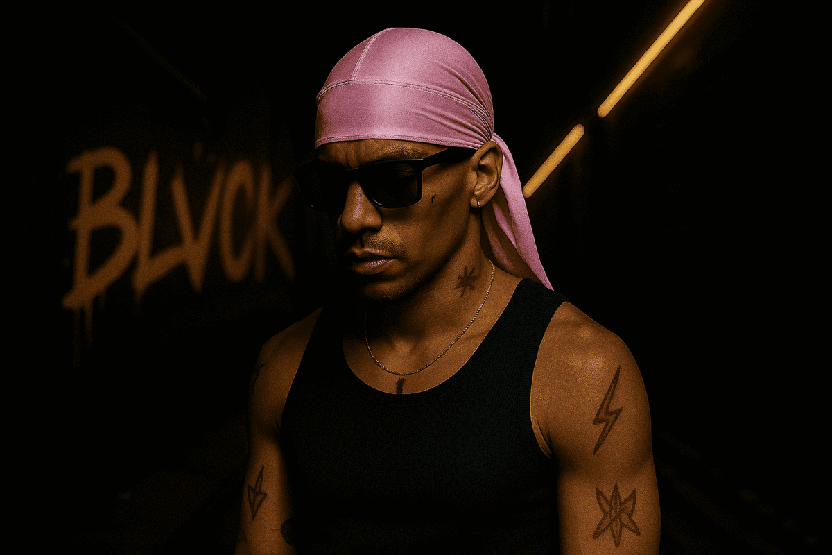 Pink Silk Durag - Image 1