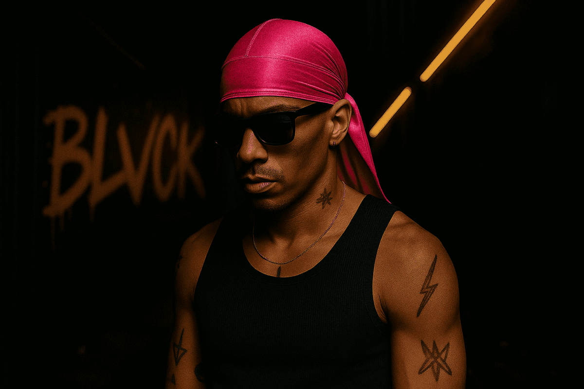 Hot Pink Silk Durag - Image 1