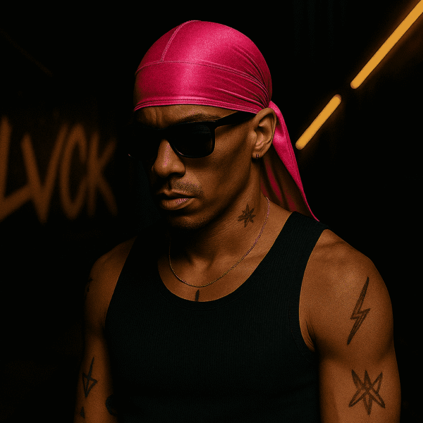 Hot Pink Silk Durag