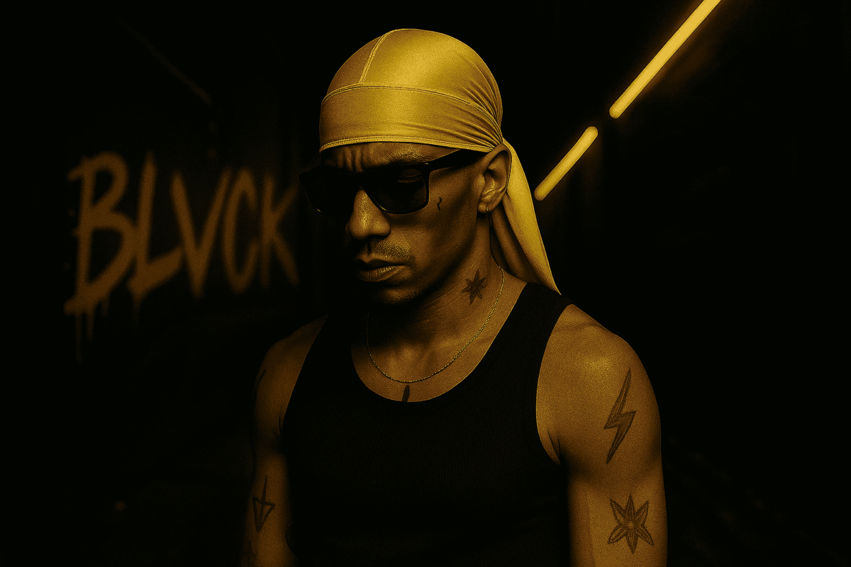 Yellow Silk Durag - Image 1